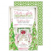 Christmas Invitations, Christmas Tree Banquet, Roseanne Beck